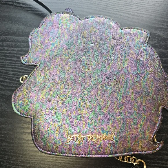 Betsey Johnson Glitter Unicorn Crossbody Bag OS - Picture 4 of 11